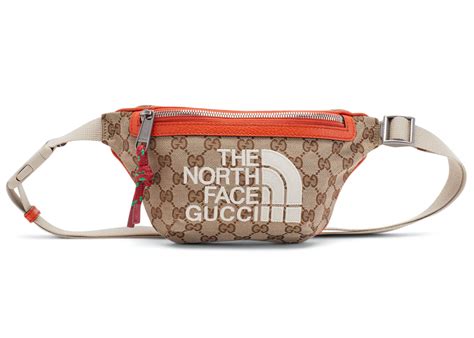 gucci x north face belt bag|Gucci north face collection.